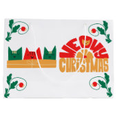 Sac cadeau de Noël à Meowy (Dos)