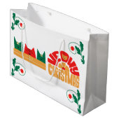 Sac cadeau de Noël à Meowy (Devant Angle)