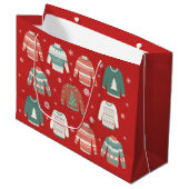 Sac cadeau de Noël affreux (Devant Angle)