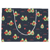 Sac cadeau de Noël Avocados (Dos)