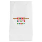 Sac Cadeau de Noël Baking Spirits Bright (Devant)