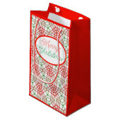 Sac cadeau de Noël classique (Devant Angle)