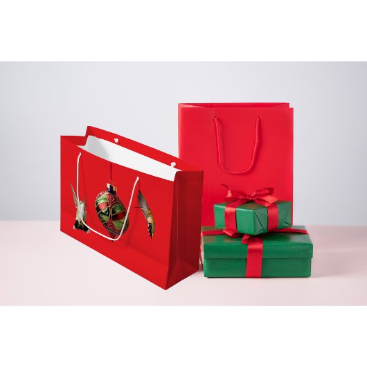 Sac cadeau de Noël colibri