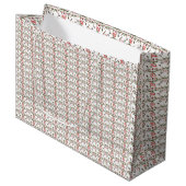 Sac cadeau de Noël Colibri (Devant Angle)