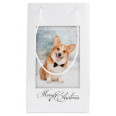 Sac cadeau de Noël Corgi (Devant)