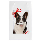 Sac cadeau de Noël Corgi (Dos)