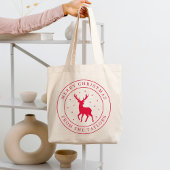 Sac cadeau de Noël de Fourre-tout réutilisable Dee