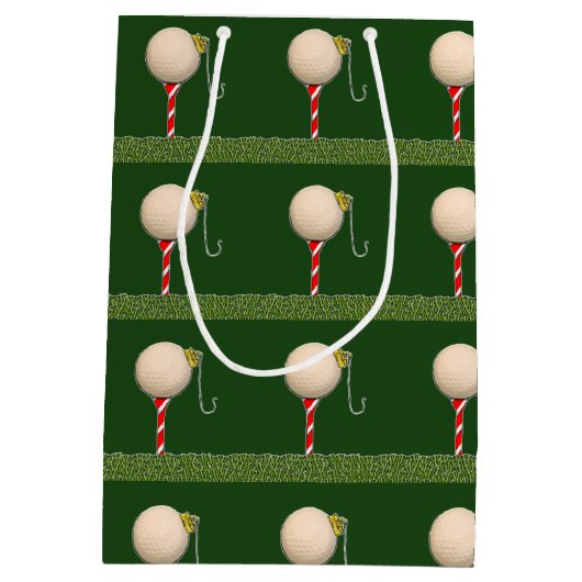 Sac cadeau de Noël de golf (Dos)