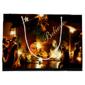 Sac cadeau de Noël de la crèche (Dos)