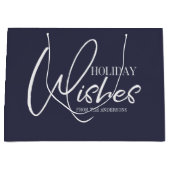 Sac cadeau de Noël de voeux (Devant)