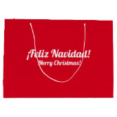 Sac cadeau de Noël espagnol (Dos)