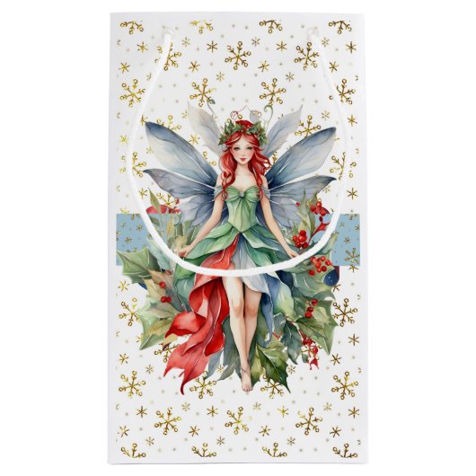 Sac cadeau de Noël Fairy (Dos)
