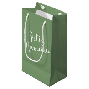 Sac cadeau de Noël Feliz Navidad