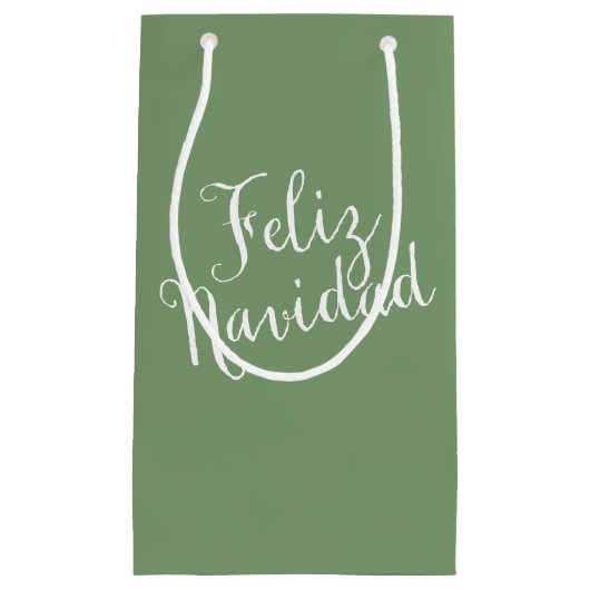 Sac cadeau de Noël Feliz Navidad (Devant)