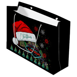 Sac cadeau de Noël Giant Santa Hat Las Vegas