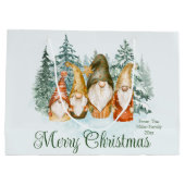 Sac cadeau de Noël Gnome (Dos)