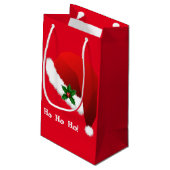 Sac cadeau de Noël Hat Holiday (Dos Angle)
