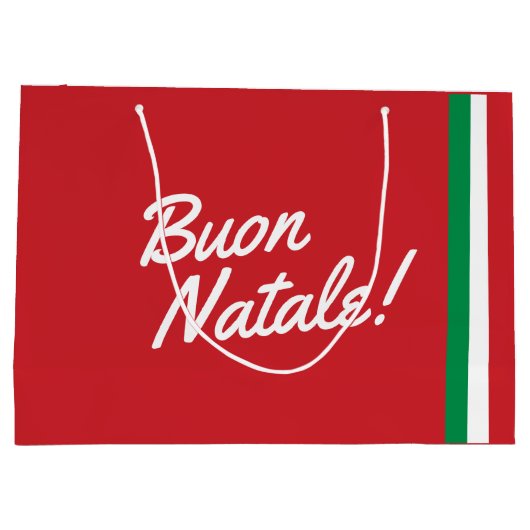 Sac cadeau de Noël italien (Dos)
