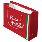 Sac cadeau de Noël italien (Devant Angle)