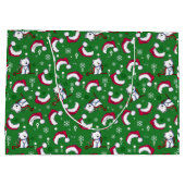 Sac cadeau de Noël KiniArt Westies (Dos)