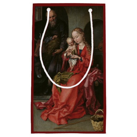 Sac cadeau de Noël "La Sainte Famille" (Devant)