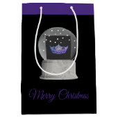 Sac cadeau de Noël Miss America Snow Globe (Devant)