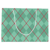 Sac cadeau de Noël personnalisé (Dos)