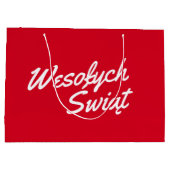 Sac cadeau de Noël Pologne (Dos)