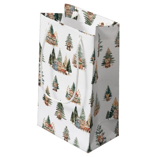 Sac Cadeau de Noël pour Chat (Dos Angle)