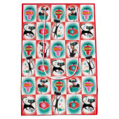 Sac cadeau de Noël pour chats MCM (Dos)