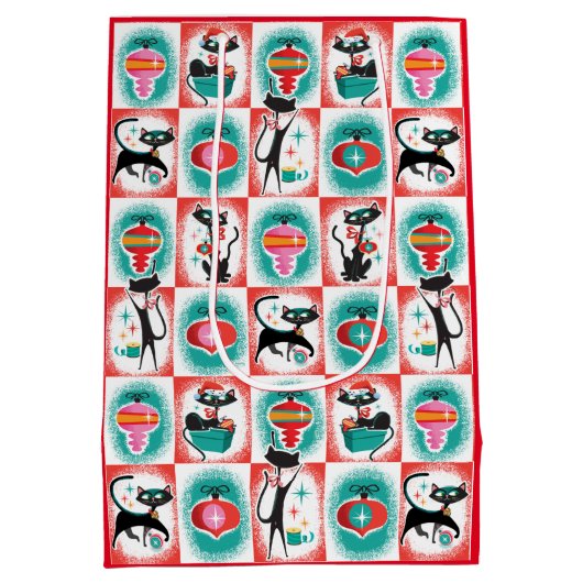 Sac cadeau de Noël pour chats MCM (Dos)