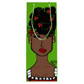 Sac cadeau de Noël pour le vin de Noël (Dos)