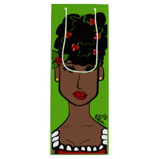 Sac cadeau de Noël pour le vin de Noël