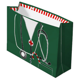 Sac cadeau de Noël pour médecin ou infirmière