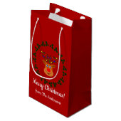 Sac cadeau de Noël Reindeer (Dos Angle)