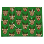 Sac cadeau de Noël Reindeer (Devant)