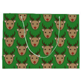 Sac cadeau de Noël Reindeer (Dos)