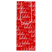 Sac cadeau de Noël rouge (Devant)