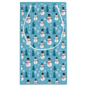 sac cadeau de Noël Snowman (Dos)