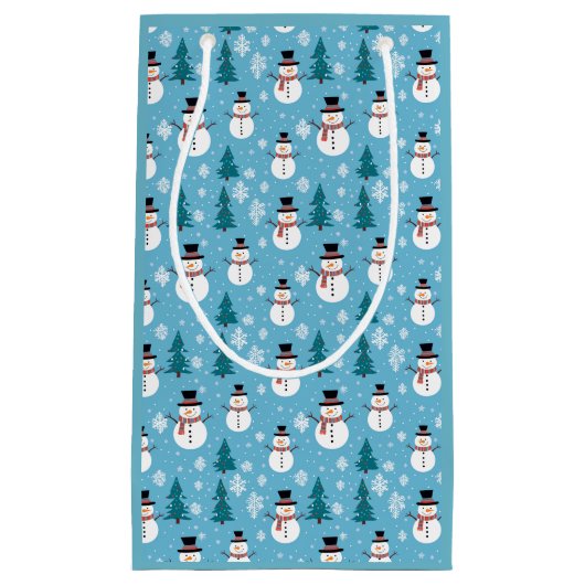 sac cadeau de Noël Snowman (Devant)