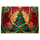 Sac cadeau de Noël Tree (Devant)