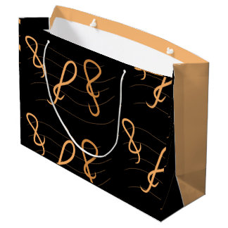 Sac cadeau de note musicale
