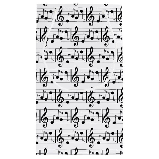 Sac cadeau de note musicale (Dos)