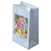 Sac Cadeau de Nuit - Bleu (Devant Angle)