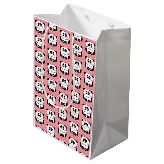 Sac cadeau de panda style kawaii (Dos Angle)