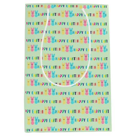 Sac cadeau de Pâques - Conception festive et color (Devant)