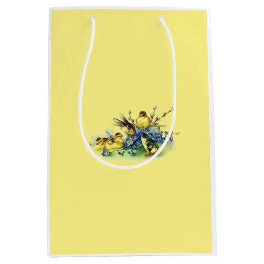 Sac cadeau de Pâques pour les poules et lapins de  (Devant)