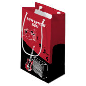 Sac cadeau de petite taille Rock temps libre (Dos Angle)