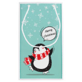Sac cadeau de pingouin (Dos)