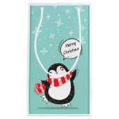 Sac cadeau de pingouin (Devant)